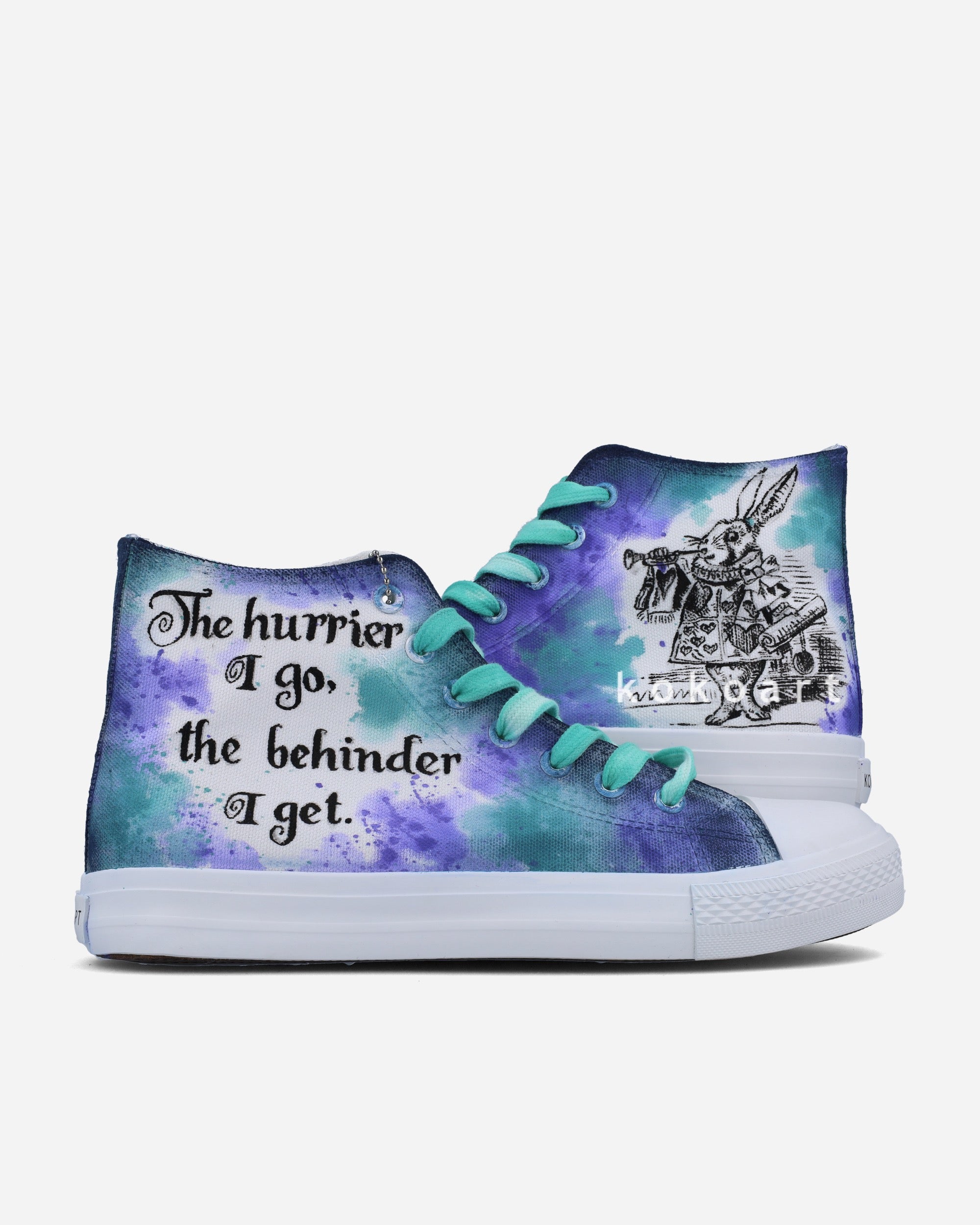 Alice in Wonderland Hand Painted Shoes