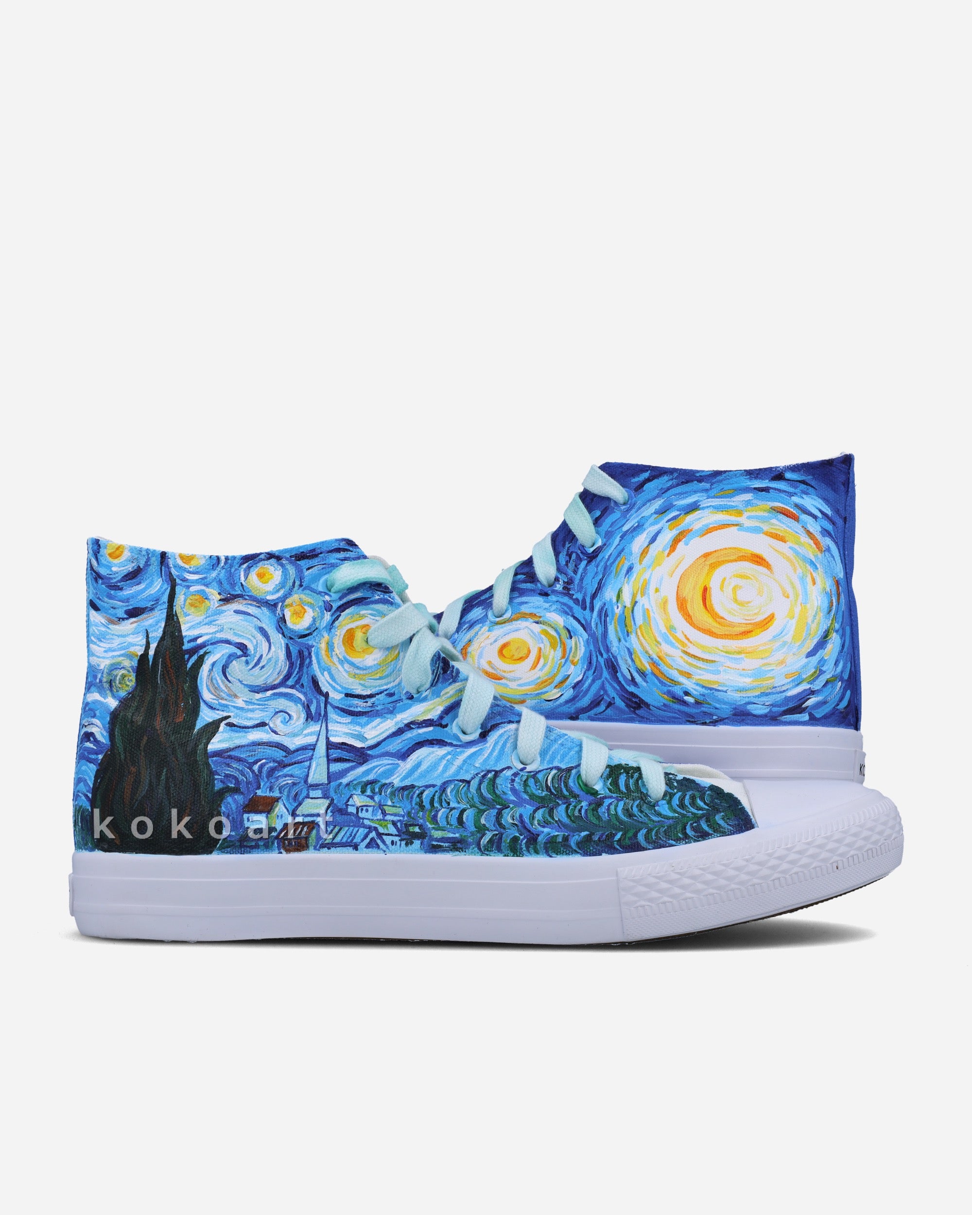 Van Gogh Starry Night Hand Painted Shoes