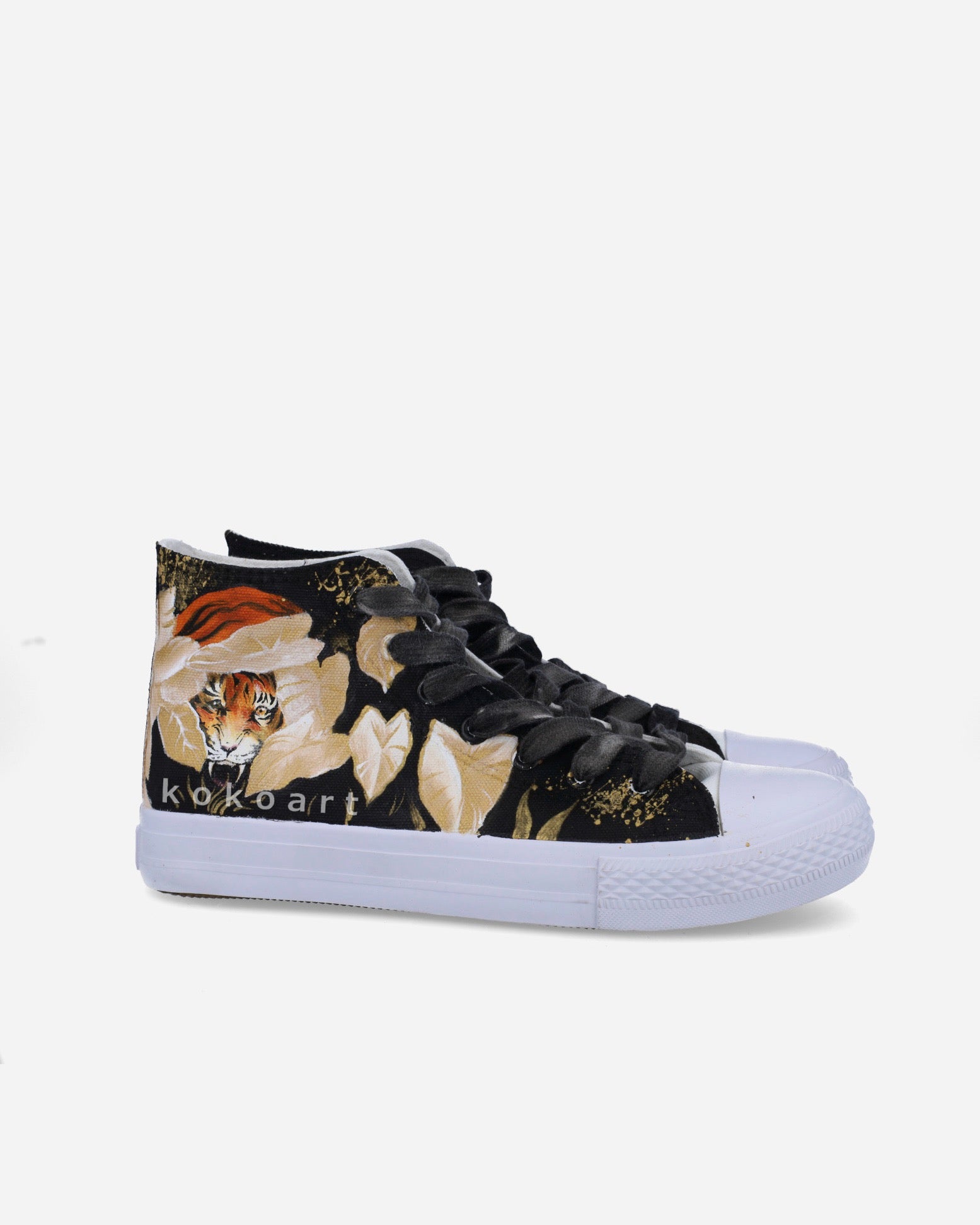 Tiger Hand Painted Shoes