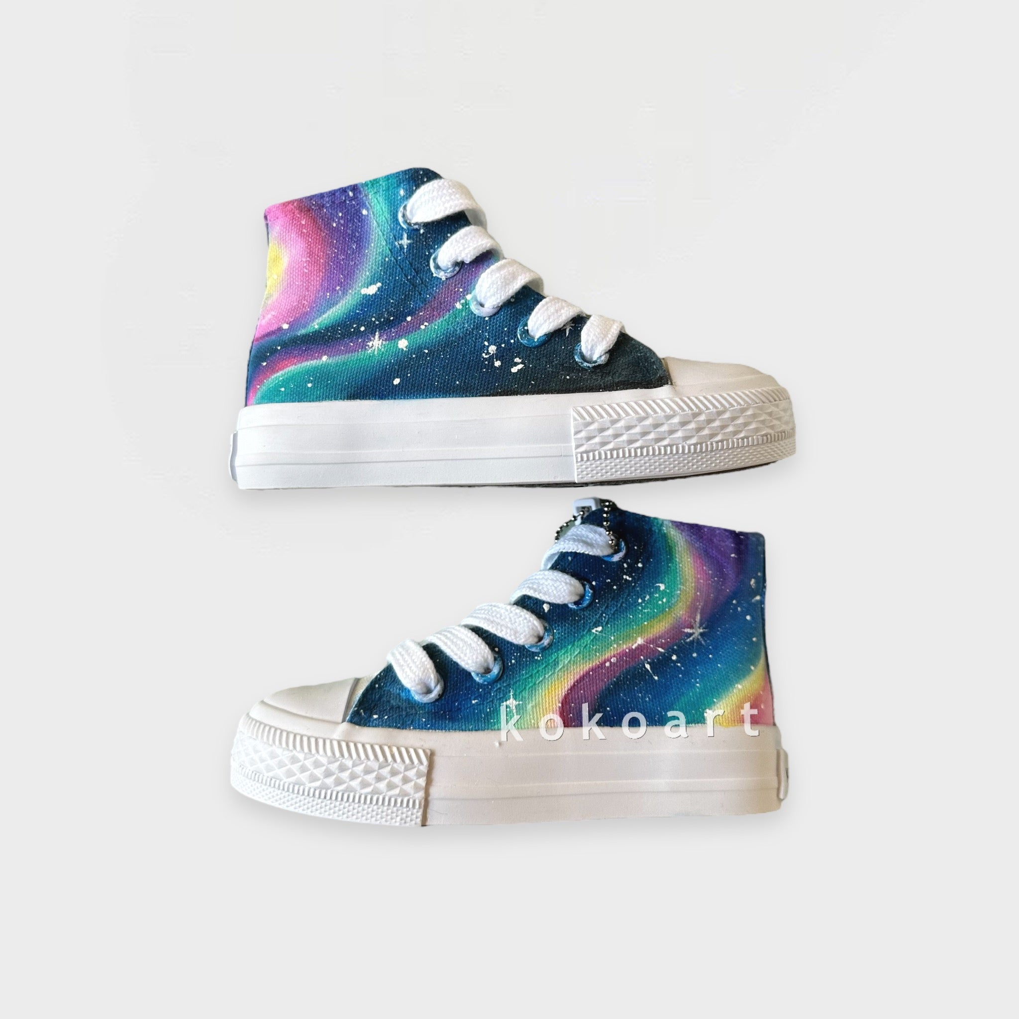 Galaxy Hand Painted Shoes