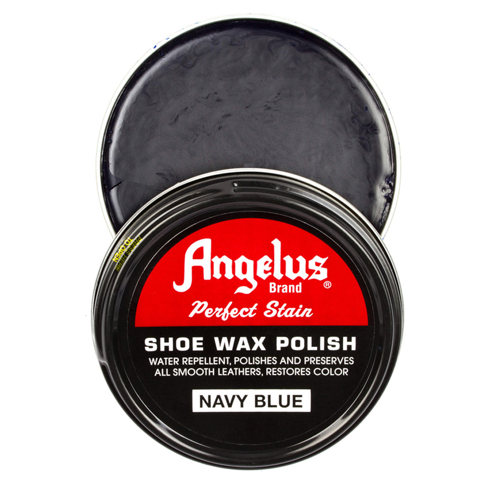 Angelus Perfect Stain Wax Shoe Polish - Navy Blue