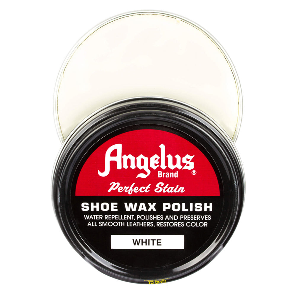 Angelus Perfect Stain Wax Shoe Polish - White