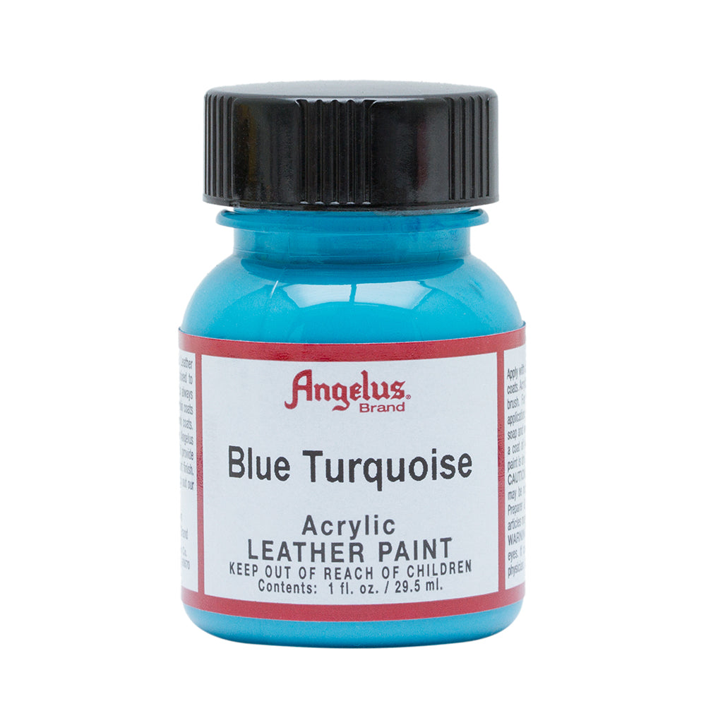 Angelus Blue Turquoise Leather Paint 037