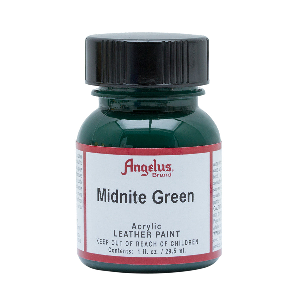 Angelus Midnite Green Leather Paint 041