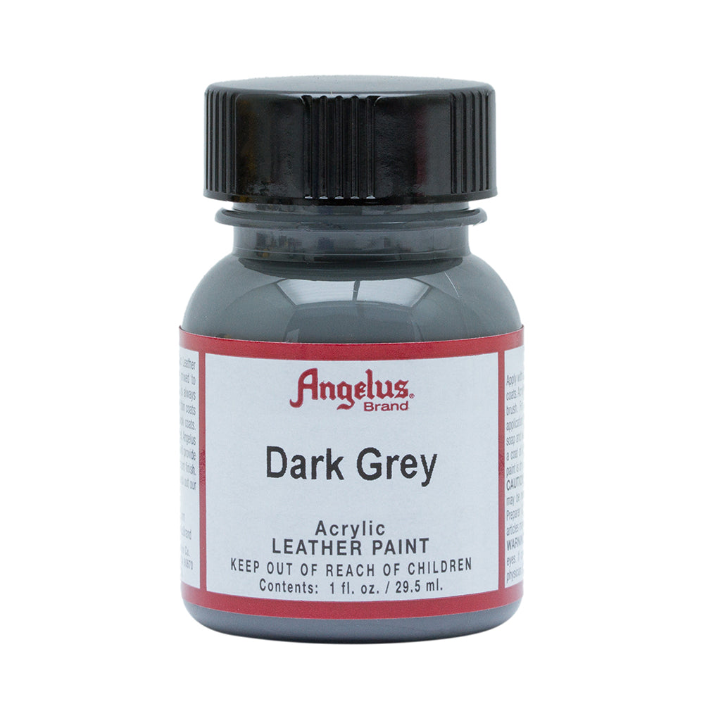 Angelus Dark Grey Leather Paint 002