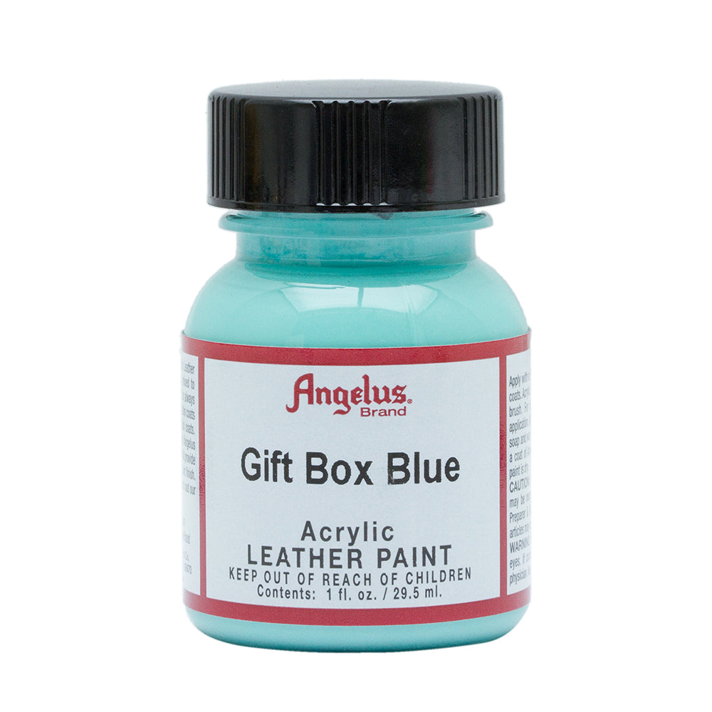 Angelus Gift Box Blue Leather Paint 049