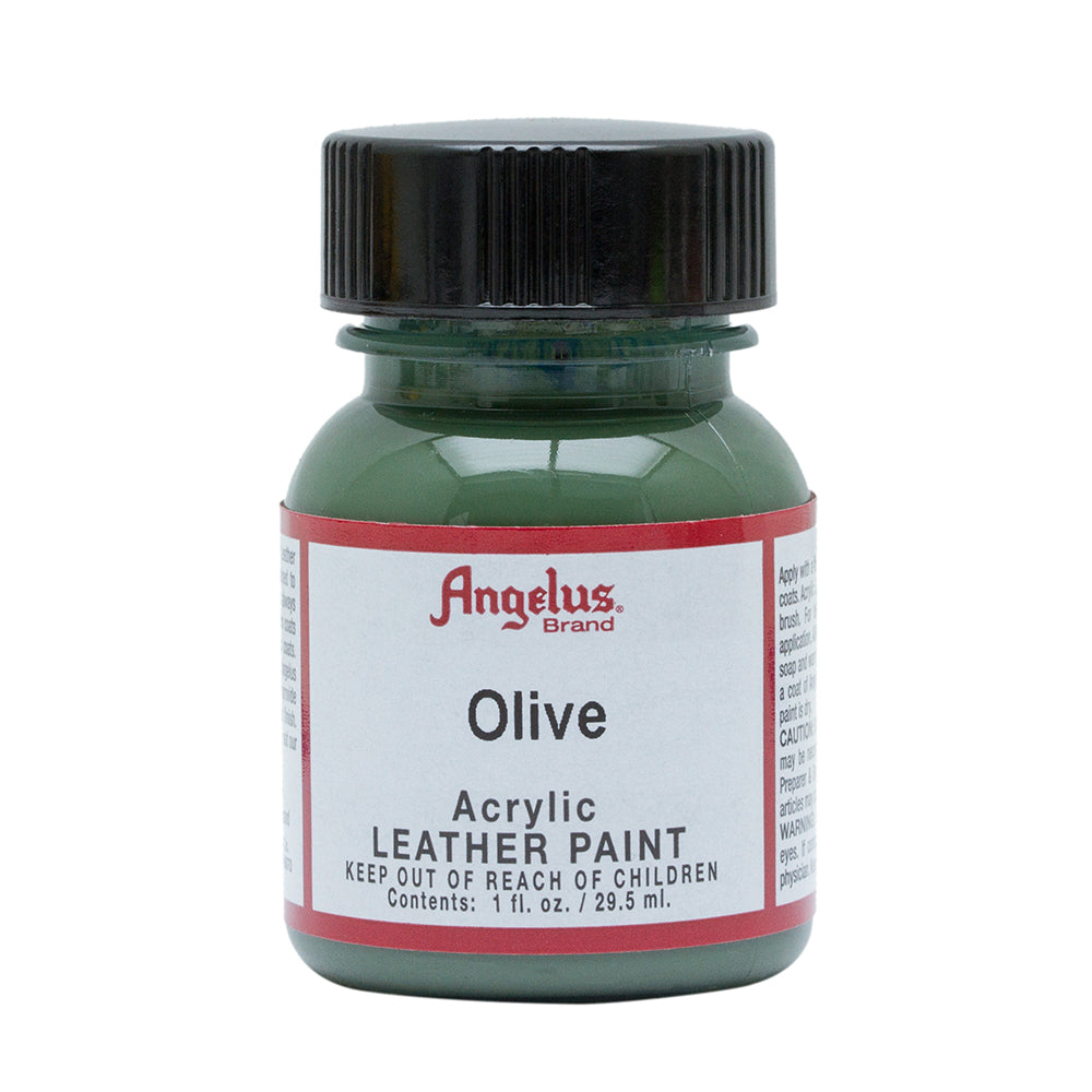 Angelus Olive Leather Paint 078