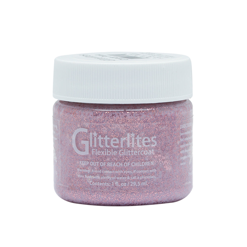Angelus Glitter Leather Paint - Candy Pink 147