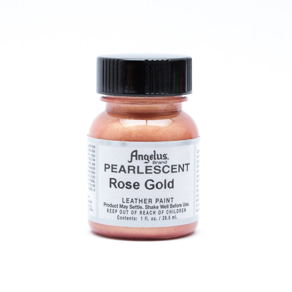 Angelus Pearlescent Leather Paint - Rose Gold 100