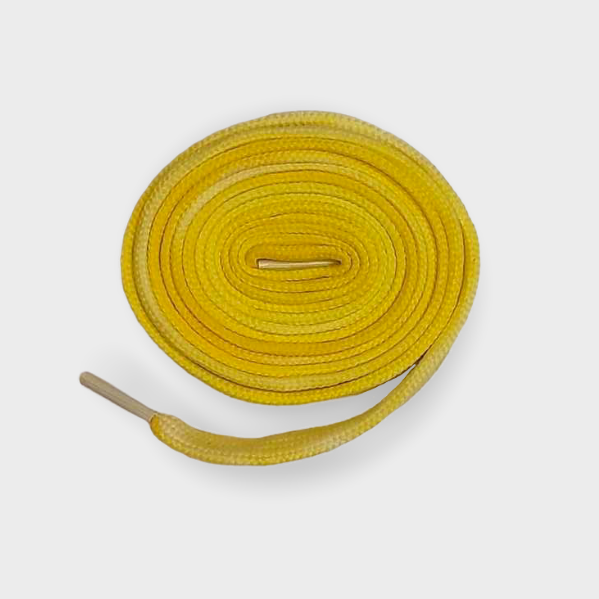 Mustard shoe top laces