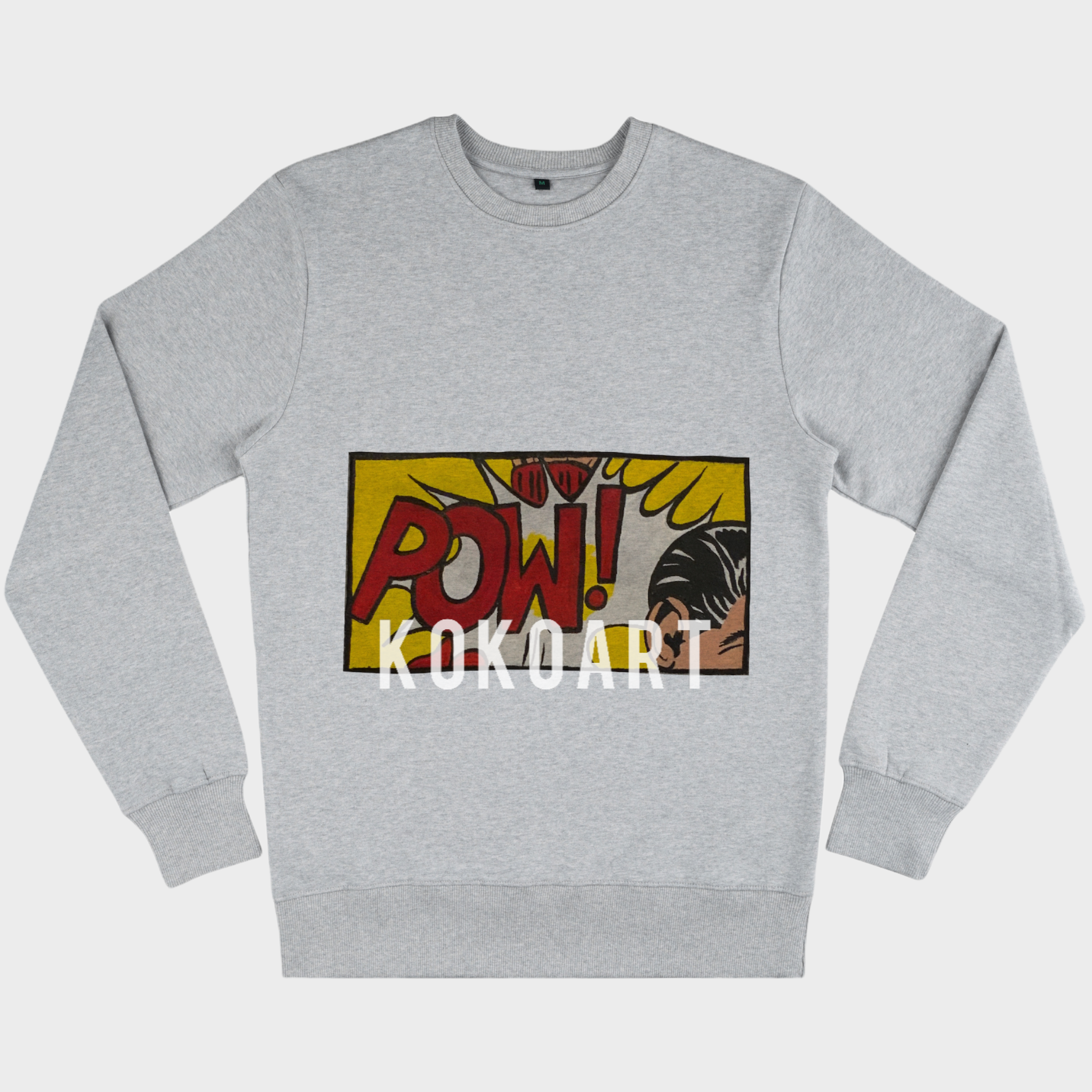 Pow! - Hand painted Organic Cotton Clothing